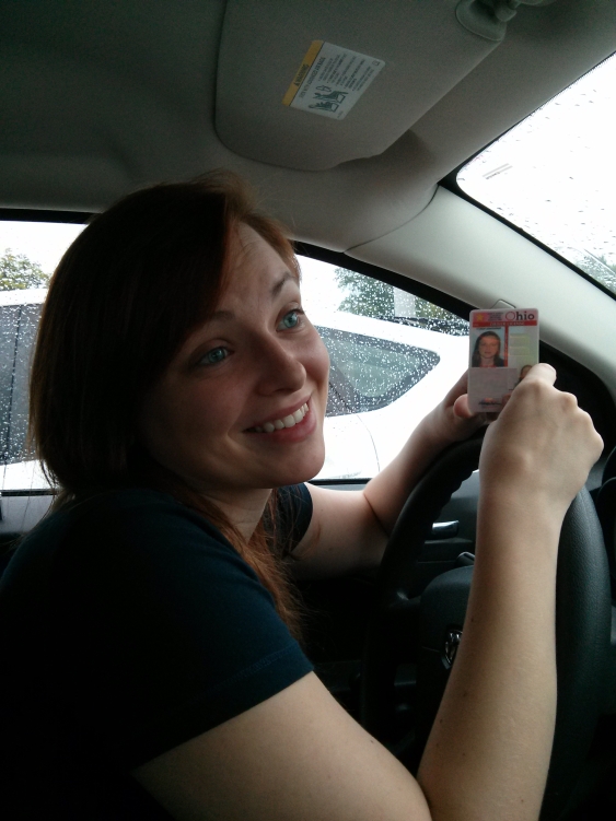 Michelle and her license